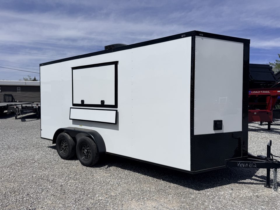 New 2026 Coast 2 Coast 7X16 TA CONCESSION TRAILER Concession