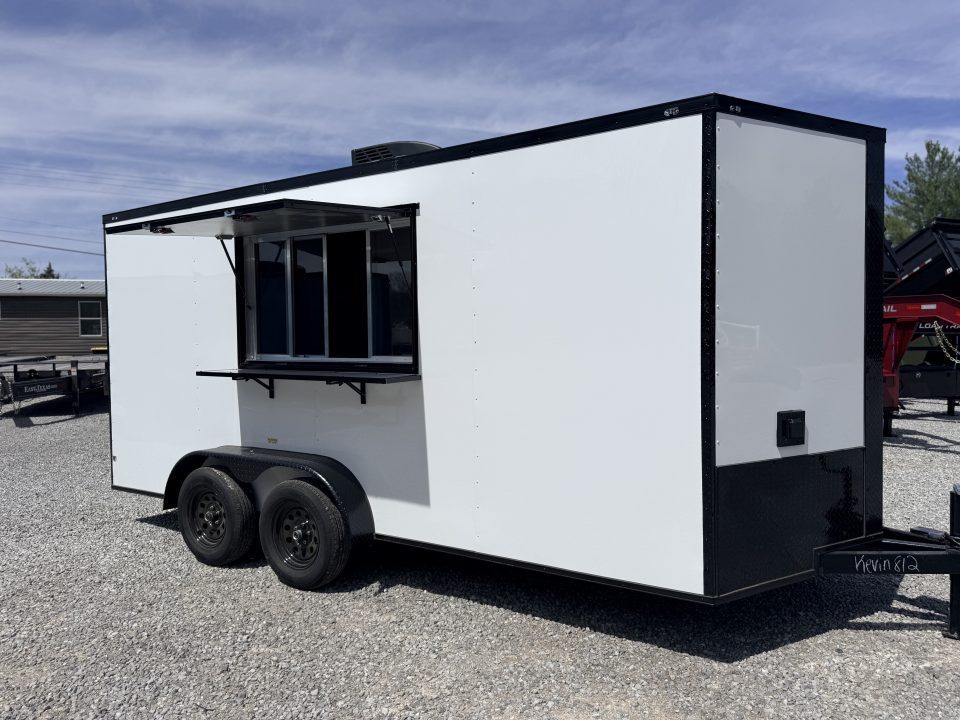 New 2026 Coast 2 Coast 7X16 TA CONCESSION TRAILER Concession