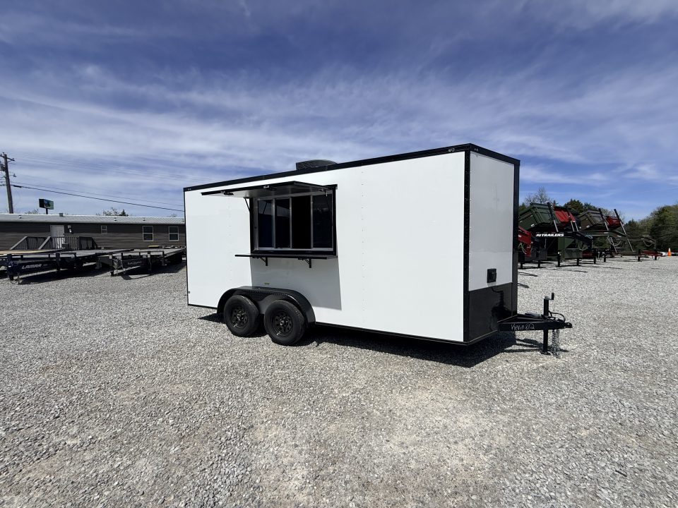 New 2026 Coast 2 Coast 7X16 TA CONCESSION TRAILER Concession