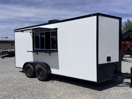 New 2026 Coast 2 Coast 7X16 TA CONCESSION TRAILER Concession
