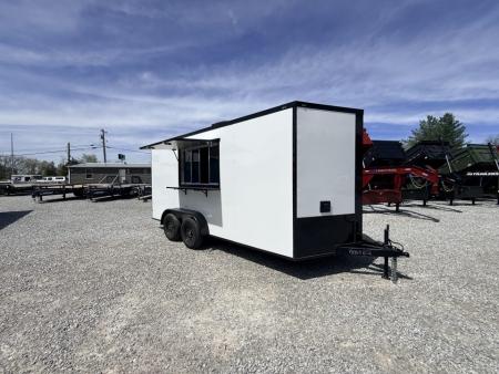 New 2026 Coast 2 Coast 7X16 TA CONCESSION TRAILER Concession