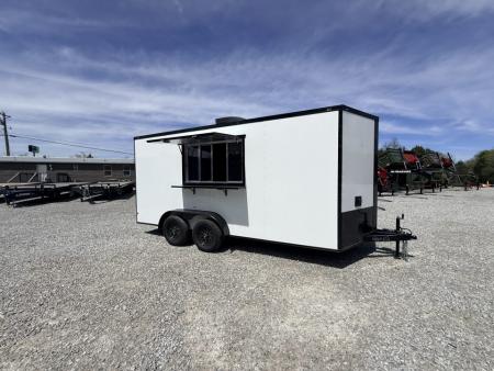 New 2026 Coast 2 Coast 7X16 TA CONCESSION TRAILER Concession