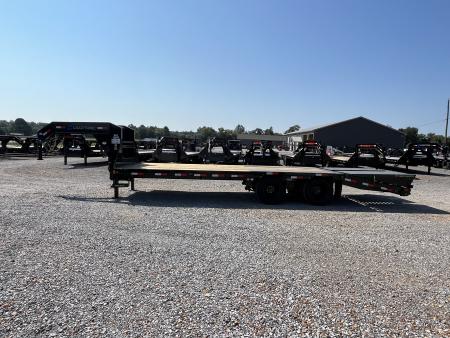 New 2027 Load Trail 102"x25' 24k Gooseneck Flatbed Trailer