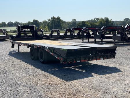 New 2027 Load Trail 102"x25' 24k Gooseneck Flatbed Trailer