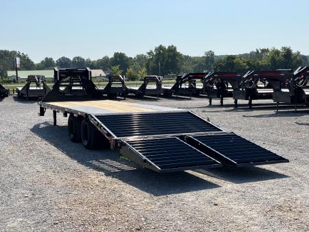 New 2027 Load Trail 102"x25' 24k Gooseneck Flatbed Trailer