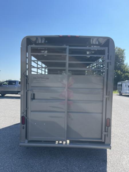 New 2027 Calico Trailers 16'x6'x7' BP STOCK Stock / Stock Combo Trailer