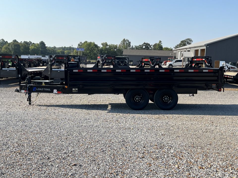 New 2026 Load Trail 96"X16' Fold Down Sides 14K Dump Trailer