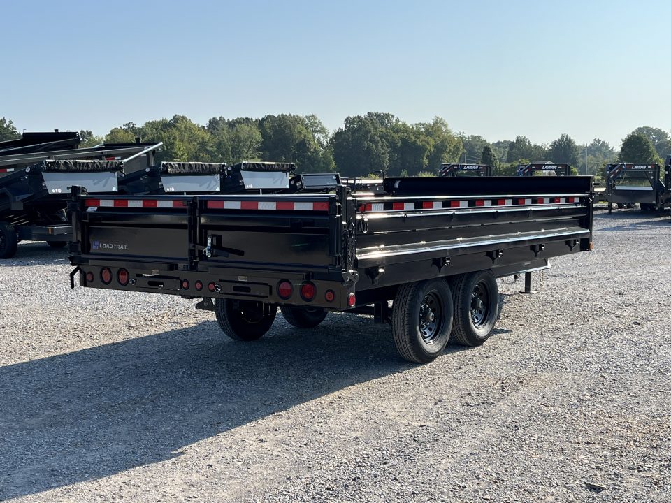 New 2026 Load Trail 96"X16' Fold Down Sides 14K Dump Trailer