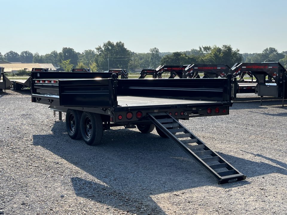 New 2026 Load Trail 96"X16' Fold Down Sides 14K Dump Trailer