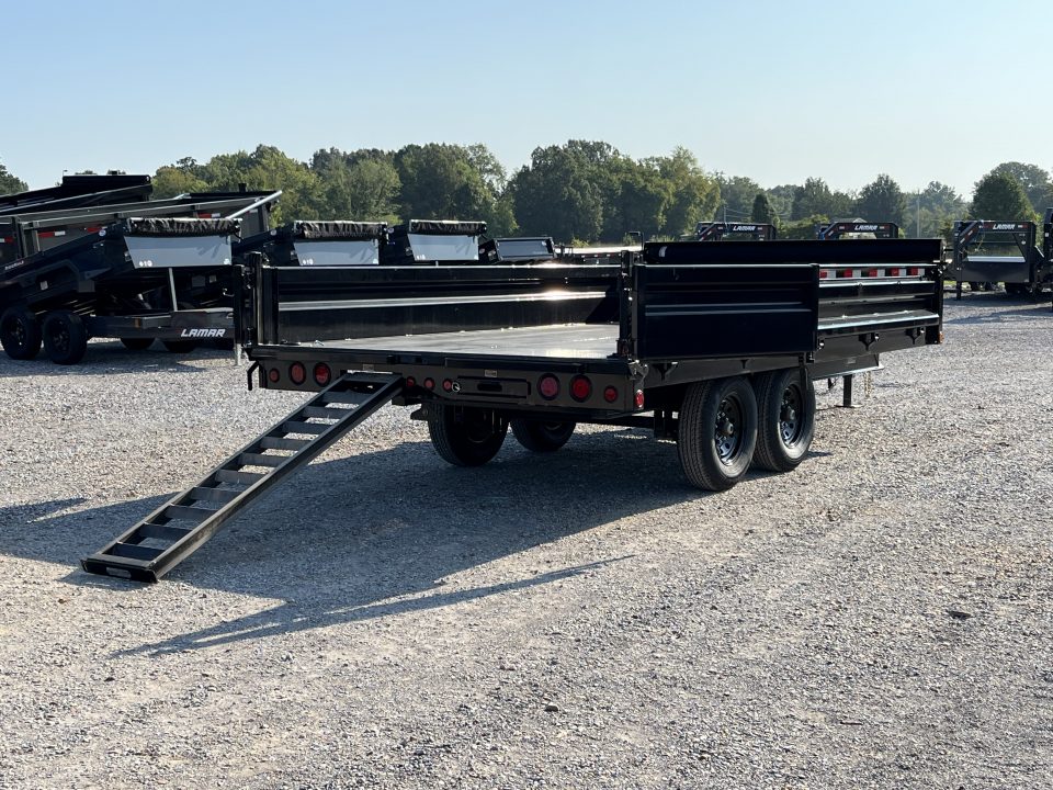 New 2026 Load Trail 96"X16' Fold Down Sides 14K Dump Trailer