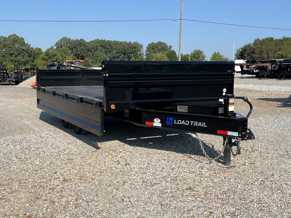 New 2026 Load Trail 96"X16' Fold Down Sides 14K Dump Trailer