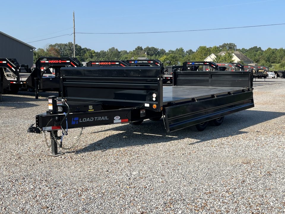 New 2026 Load Trail 96"X16' Fold Down Sides 14K Dump Trailer