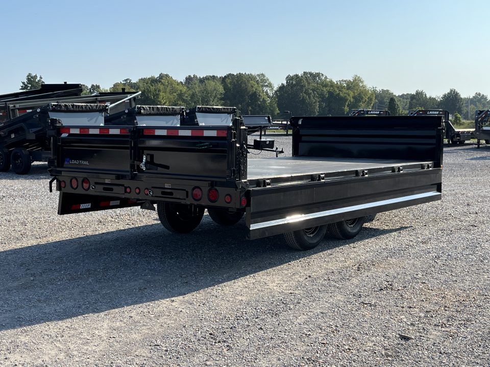 New 2026 Load Trail 96"X16' Fold Down Sides 14K Dump Trailer