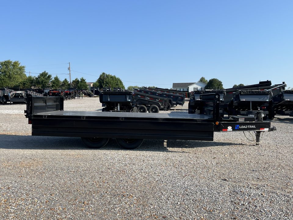 New 2026 Load Trail 96"X16' Fold Down Sides 14K Dump Trailer