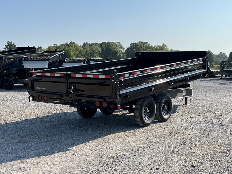 New 2026 Load Trail 96"X16' Fold Down Sides 14K Dump Trailer