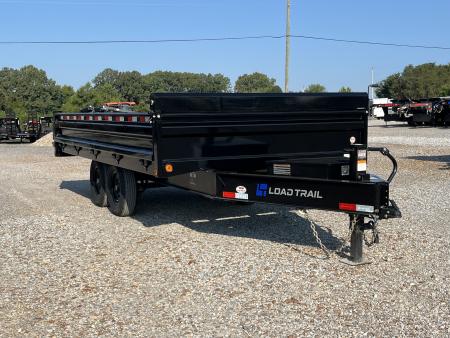 New 2026 Load Trail 96"X16' Fold Down Sides 14K Dump Trailer
