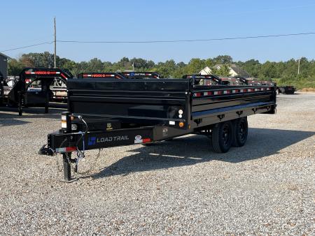 New 2026 Load Trail 96"X16' Fold Down Sides 14K Dump Trailer