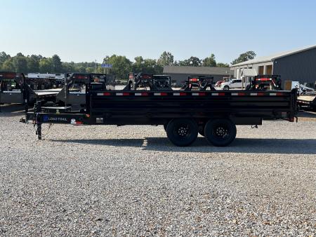 New 2026 Load Trail 96"X16' Fold Down Sides 14K Dump Trailer