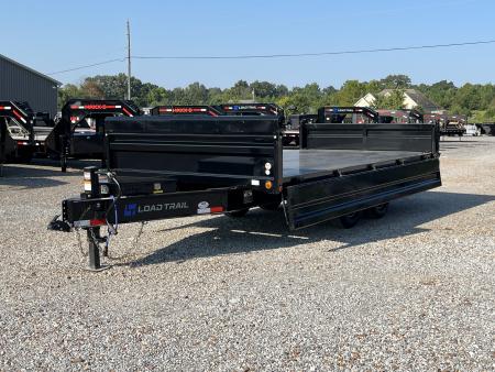 New 2026 Load Trail 96"X16' Fold Down Sides 14K Dump Trailer