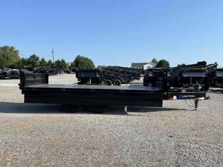 New 2026 Load Trail 96"X16' Fold Down Sides 14K Dump Trailer