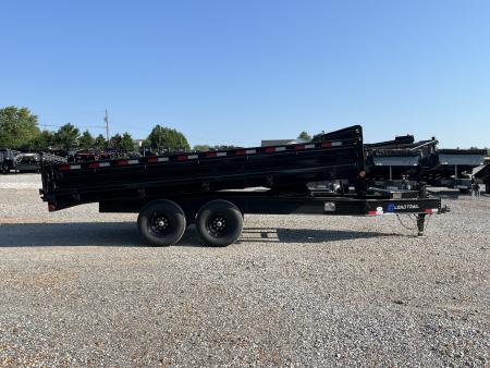 New 2026 Load Trail 96"X16' Fold Down Sides 14K Dump Trailer