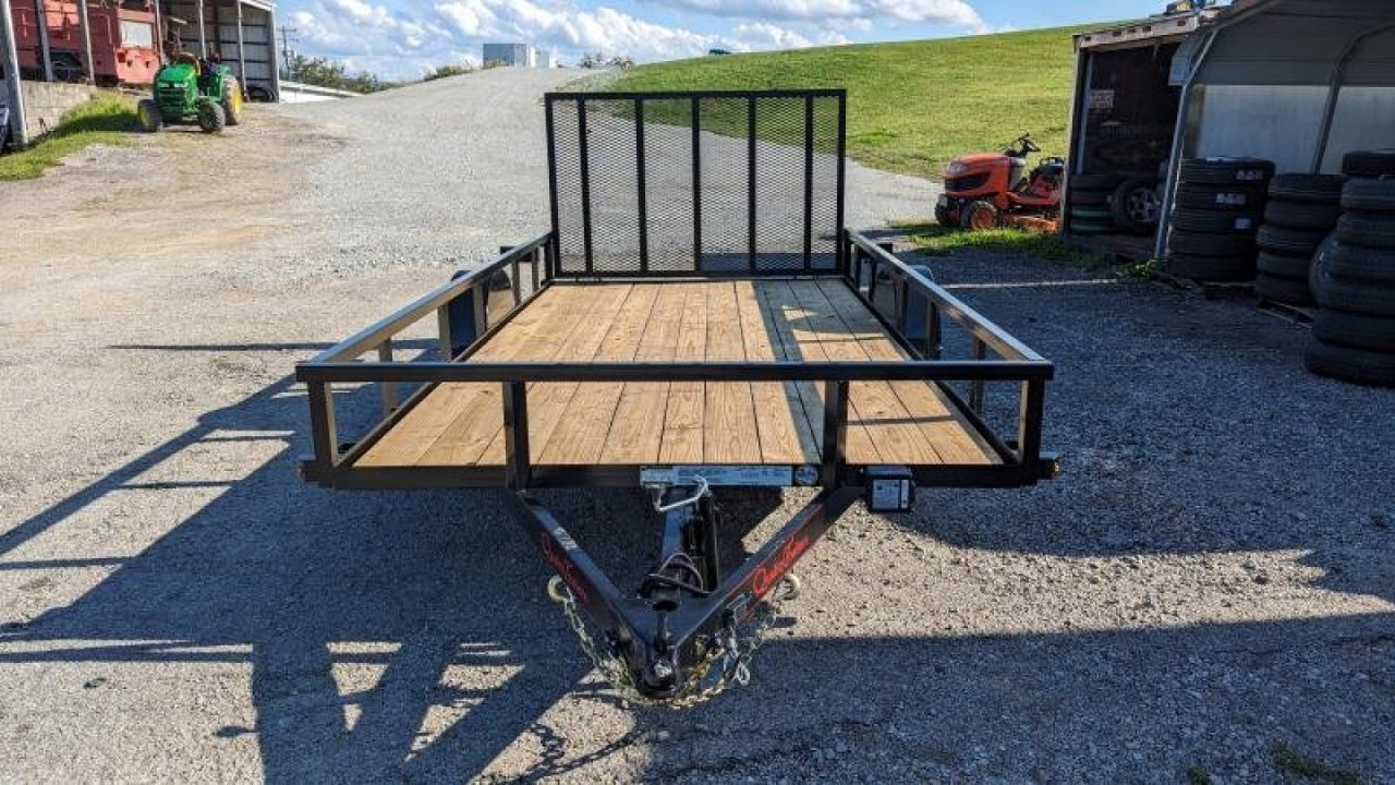 New 2027 Quality 7x14 PRO Heavy Single Axle Utility Trailer w/ Brakes