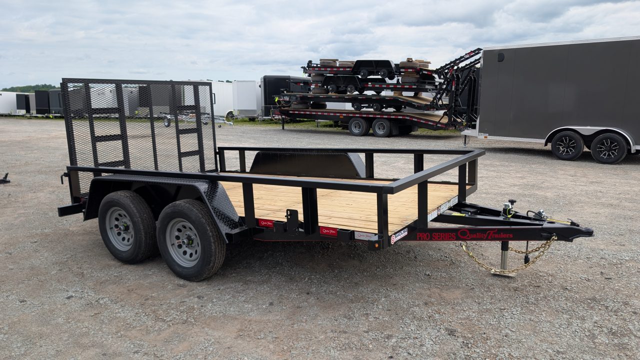 New 2027 Quality 7x12 PRO Tandem Utility Trailer w/ No Dove