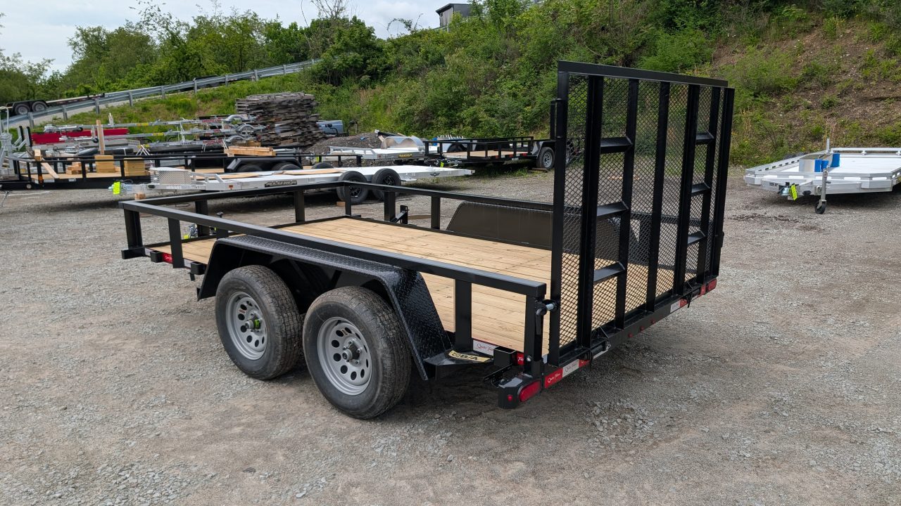 New 2027 Quality 7x12 PRO Tandem Utility Trailer w/ No Dove
