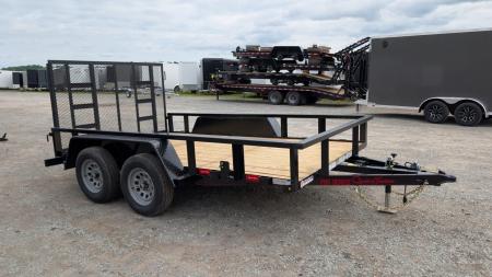 New 2027 Quality 7x12 PRO Tandem Utility Trailer w/ No Dove
