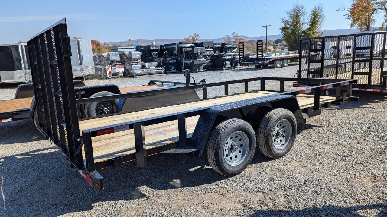 New 2027 Quality 7x14 HD General Duty Utility Trailer w/ No Dove
