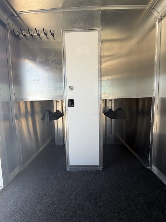 Used 2024 Featherlite 2 Horse Bumper Pull Horse Trailer