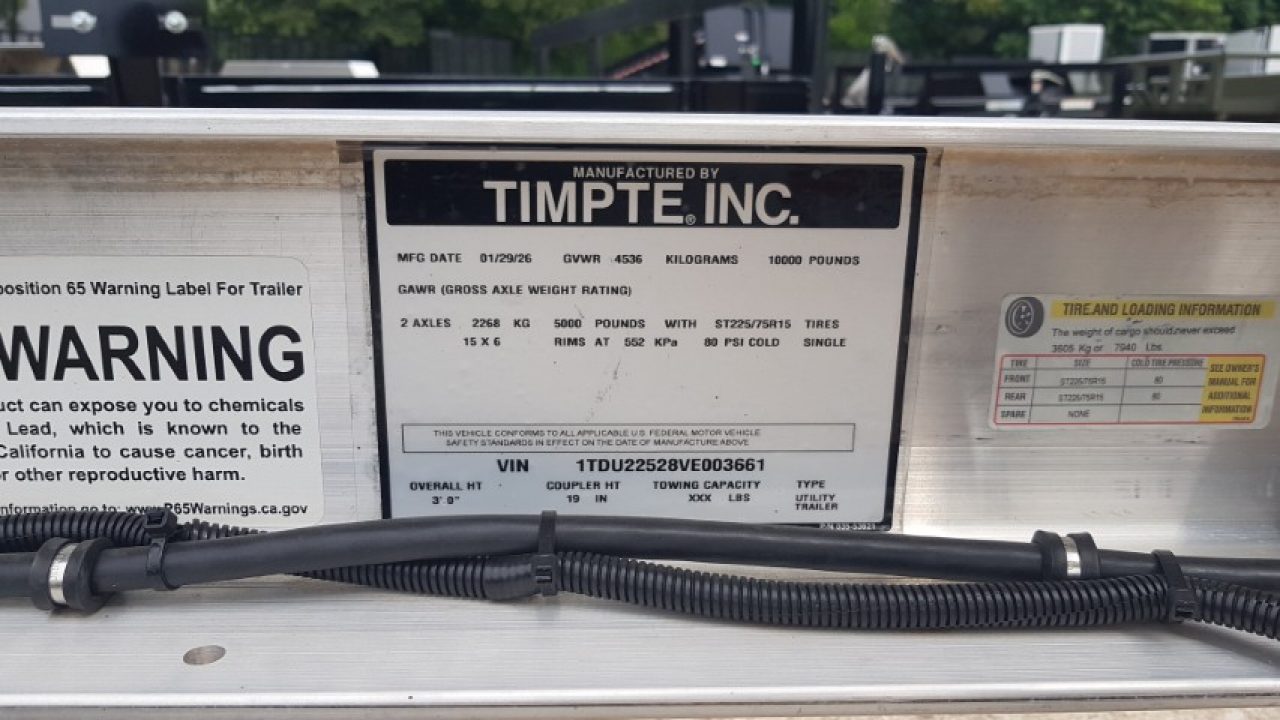 New 2026 Timpte Timpte 1020 Aluminum Beavertail Car Hauler 10K