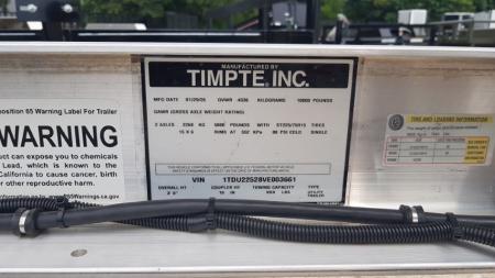 New 2026 Timpte Timpte 1020 Aluminum Beavertail Car Hauler 10K