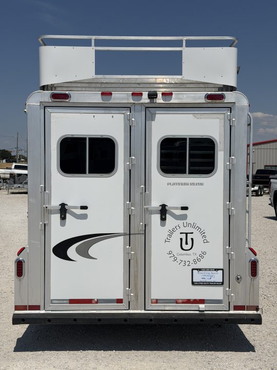Used 2015 Platinum 4 Horse Gooseneck Horse Trailer
