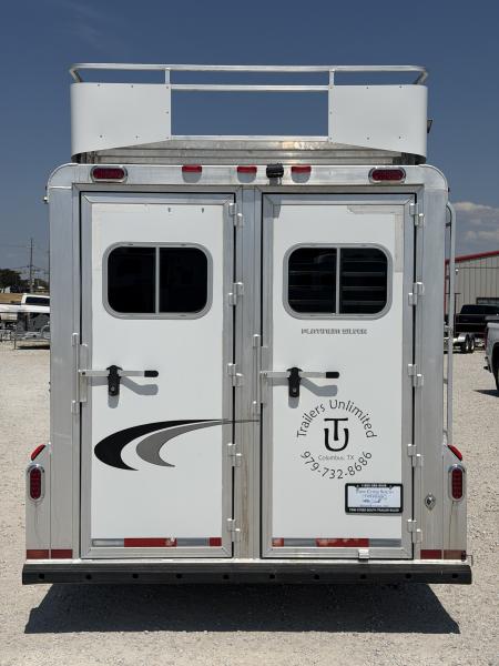 Used 2015 Platinum 4 Horse Gooseneck Horse Trailer