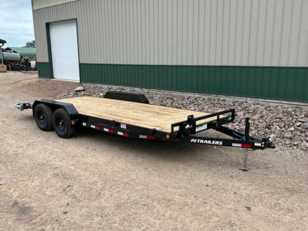 New 2027 22' - 10k PJ Channel Equipment Trailer