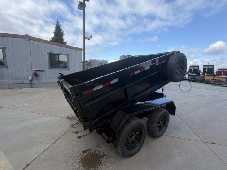 New 2027 Five Star Trailers DT58064 D7 5FT X 8FT 7K GVW Dump Trailer
