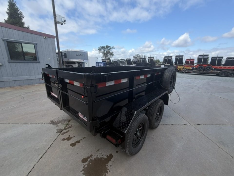 New 2027 Five Star Trailers DT58064 D7 5FT X 8FT 7K GVW Dump Trailer