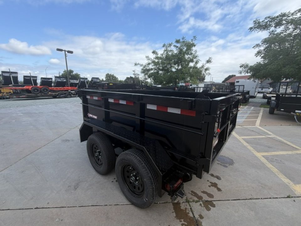 New 2027 Five Star Trailers DT58064 D7 5FT X 8FT 7K GVW Dump Trailer