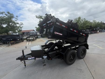 New 2027 Five Star Trailers DT58064 D7 5FT X 8FT 7K GVW Dump Trailer