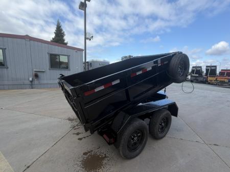 New 2027 Five Star Trailers DT58064 D7 5FT X 8FT 7K GVW Dump Trailer