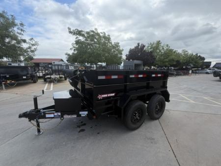 New 2027 Five Star Trailers DT58064 D7 5FT X 8FT 7K GVW Dump Trailer