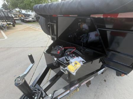 New 2027 Five Star Trailers DT58064 D7 5FT X 8FT 7K GVW Dump Trailer