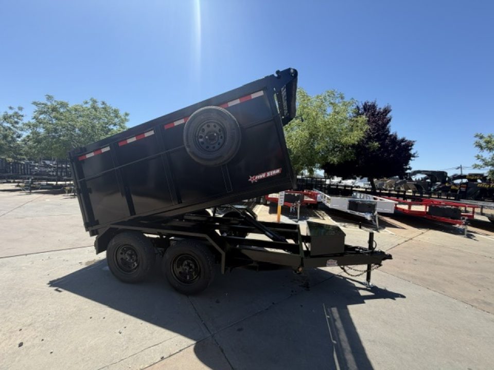 New 2027 Five Star Trailers DT510098 D7 P4 5FT X 10FT 7K GVW Dump Trailer