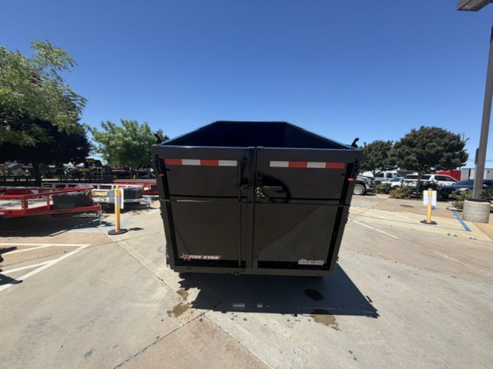 New 2027 Five Star Trailers DT510098 D7 P4 5FT X 10FT 7K GVW Dump Trailer