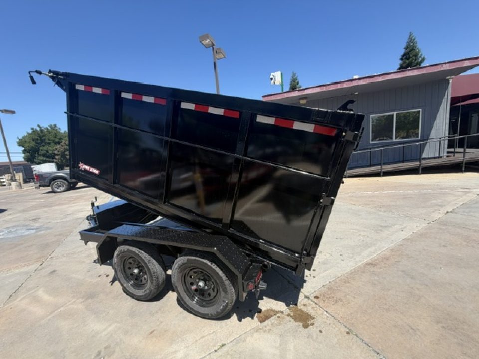 New 2027 Five Star Trailers DT510098 D7 P4 5FT X 10FT 7K GVW Dump Trailer