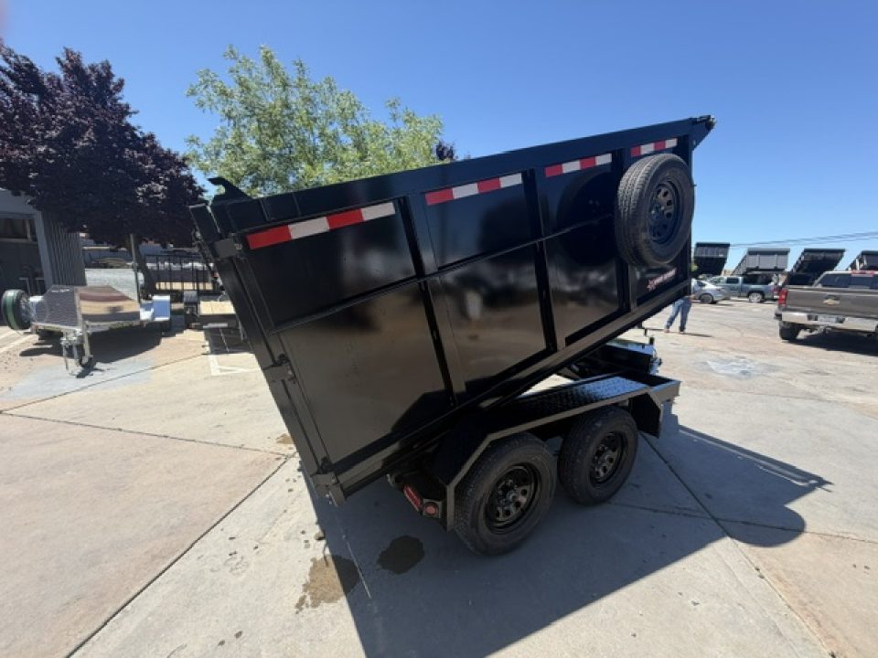 New 2027 Five Star Trailers DT510098 D7 P4 5FT X 10FT 7K GVW Dump Trailer