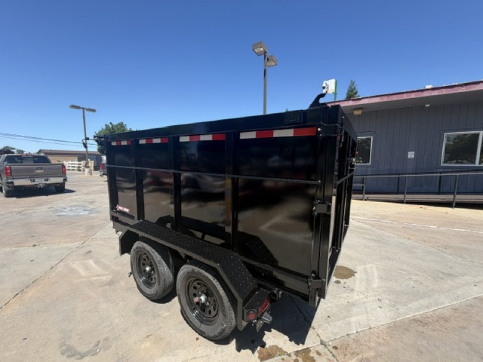 New 2027 Five Star Trailers DT510098 D7 P4 5FT X 10FT 7K GVW Dump Trailer