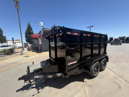 New 2027 Five Star Trailers DT510098 D7 P4 5FT X 10FT 7K GVW Dump Trailer