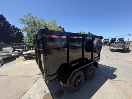 New 2027 Five Star Trailers DT510098 D7 P4 5FT X 10FT 7K GVW Dump Trailer